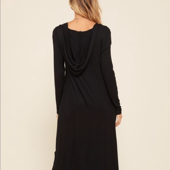 Only 2 left!!  Casse Maxi Dress with Hoodie - Picture 3 of 4